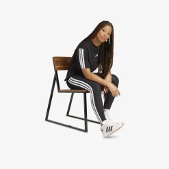 adidas Essentials 3 Streifen Cotton Damen Leggings-Damen Hosen & Leggins