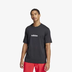 adidas Essentials Linear Single Jersey Herren T-Shirt-Herren T-Shirts