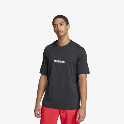 adidas Essentials Linear Single Jersey Herren T-Shirt-Herren T-Shirts