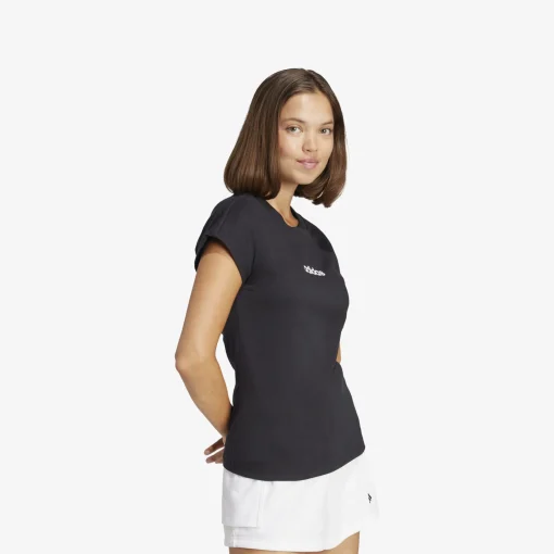 adidas Essentials Linear Cotton T-Shirt Damen T-Shirt-Damen T-Shirts