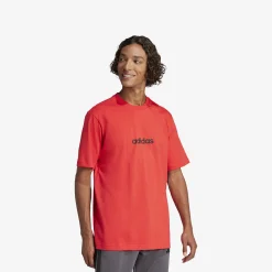 adidas Essentials Linear Single Jersey Herren T-Shirt-Herren T-Shirts