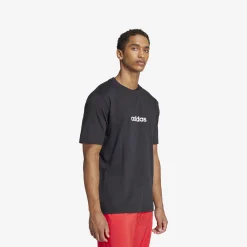 adidas Essentials Linear Single Jersey Herren T-Shirt-Herren T-Shirts