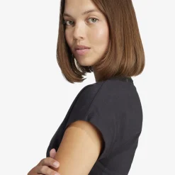adidas Essentials Linear Cotton T-Shirt Damen T-Shirt-Damen T-Shirts