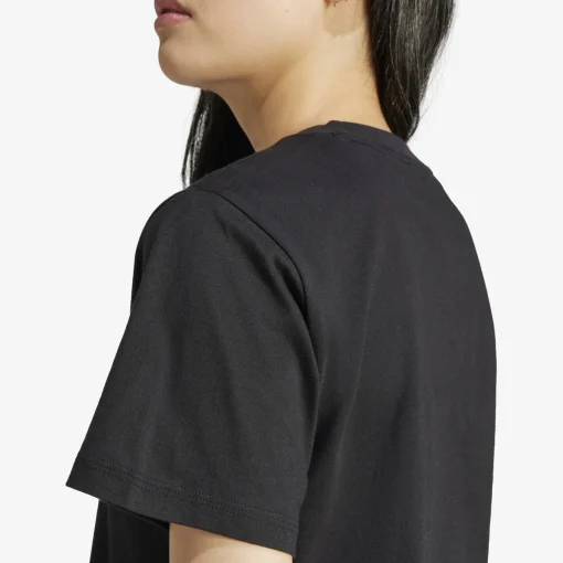 adidas Essentials Small Logo Cotton Damen T-Shirt-Damen T-Shirts