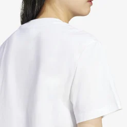 adidas Essentials Small Logo Cotton Damen T-Shirt-Damen T-Shirts