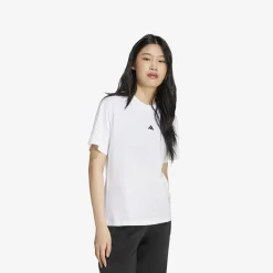 adidas Essentials Small Logo Cotton Damen T-Shirt-Damen T-Shirts