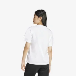 adidas Essentials Small Logo Cotton Damen T-Shirt-Damen T-Shirts