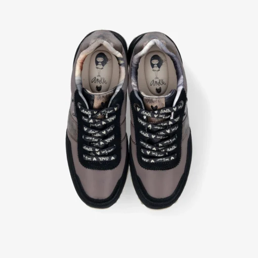 anekke ​ Damen Plateau Schnürer-Damen Halbschuhe