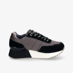 anekke ​ Damen Plateau Schnürer-Damen Halbschuhe