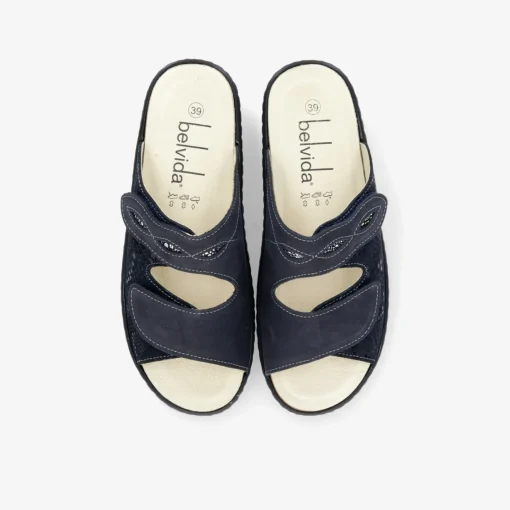 belvida Damen Pantolette-Damen Sandalen