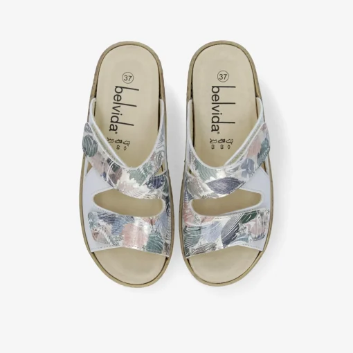belvida Damen Pantoletten-Damen Sandalen