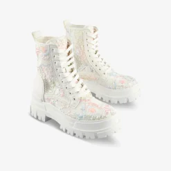 Buffalo ​ Aspha RLD Bloom Damen Schnürstiefelette-Damen Stiefeletten