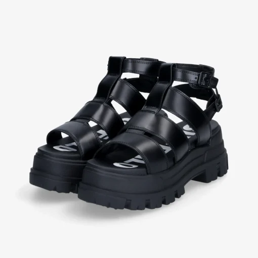 Buffalo ​ Damen Plateausandale-Damen Sandalen