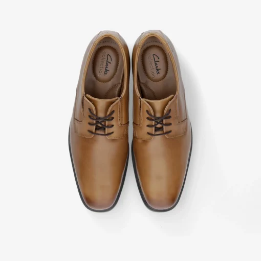 Clarks Tilden Plain Herren Schnürer-Herren Business Schuhe