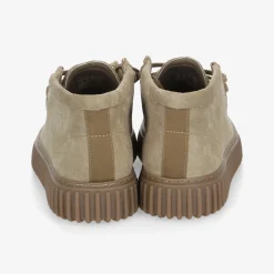 Clarks ​ Torhill Hi Dark Sand Suede Kinder Halbschuh-Herren Halbschuhe