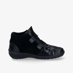 COMFINO Damen Stiefeletten-Damen Komfortschuhe