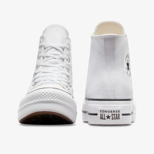 CONVERSE ​ Lift Platform Cloudy Damen Leinenschuh-Damen Halbschuhe | Sneaker