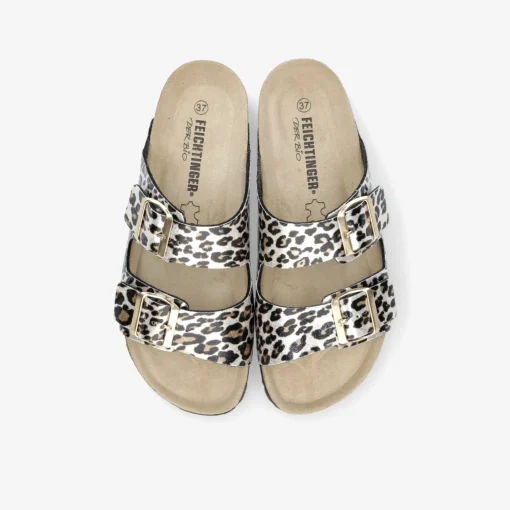 FEICHTINGER BIO Damen Pantoletten-Damen Sandalen | Hausschuhe