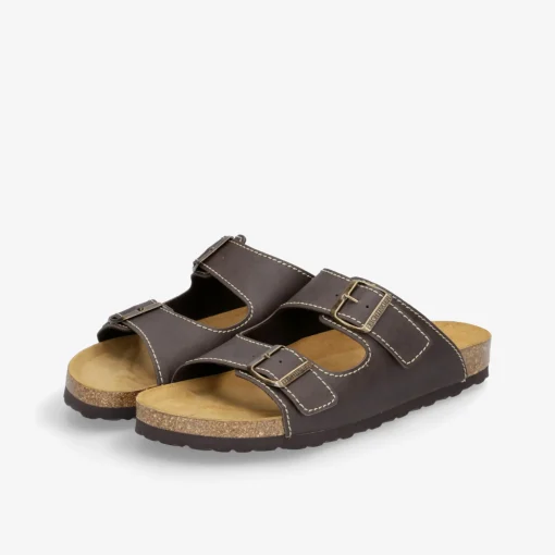 FEICHTINGER BIO Herren Pantolette-Herren Hausschuhe | Sandalen