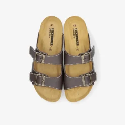 FEICHTINGER BIO Herren Pantolette-Herren Hausschuhe | Sandalen