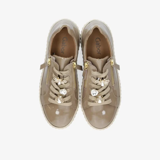 Gabor ​ Damen Plateau Sneaker-Damen Halbschuhe
