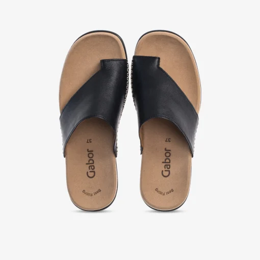 Gabor Damen Zehentrenner-Damen Sandalen | Größen Ab 42