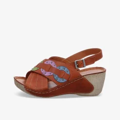 Gemini Damen Keilsandalen-Damen Sandalen
