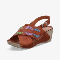 Gemini Damen Keilsandalen-Damen Sandalen