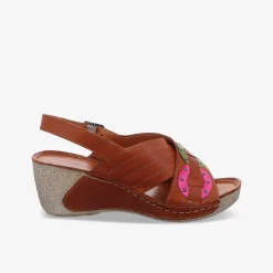 Gemini Damen Keilsandalen-Damen Sandalen
