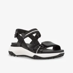 GEOX D SORAPIS + GRIP B Damen Sandale-Damen Komfortschuhe | Sandalen