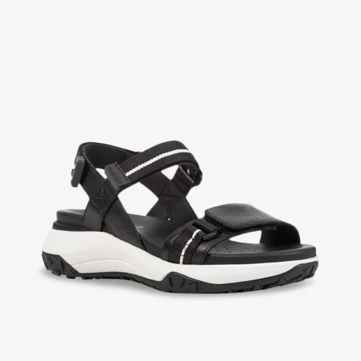 GEOX D SORAPIS + GRIP B Damen Sandale-Damen Komfortschuhe | Sandalen