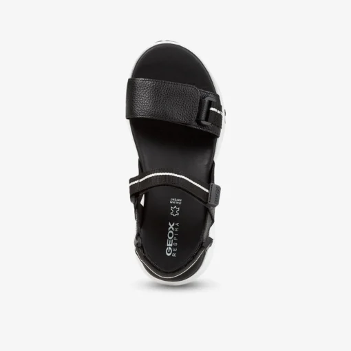 GEOX D SORAPIS + GRIP B Damen Sandale-Damen Komfortschuhe | Sandalen