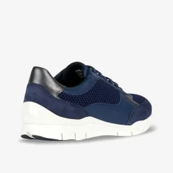 GEOX D SUKIE A Damen Klassischer Schnürer-Damen Halbschuhe