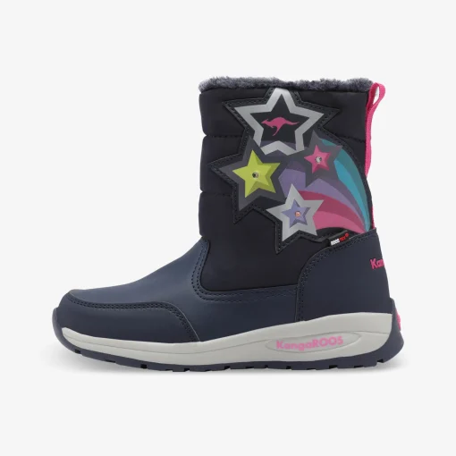 KangaROOS Kinder Winterstiefel-Kinder Stiefel
