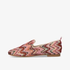 la strada ​ Damen Slipper-Damen Halbschuhe