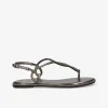 la strada ​ Damen Zehentrenner-Damen Sandalen