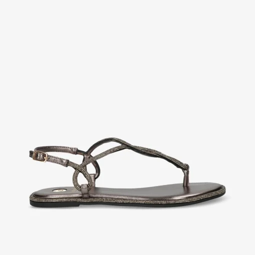 la strada ​ Damen Zehentrenner-Damen Sandalen