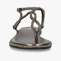 la strada ​ Damen Zehentrenner-Damen Sandalen