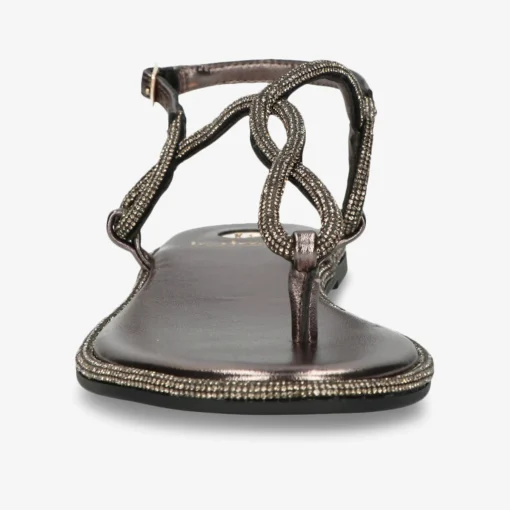 la strada ​ Damen Zehentrenner-Damen Sandalen