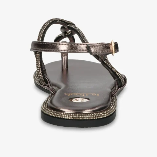 la strada ​ Damen Zehentrenner-Damen Sandalen