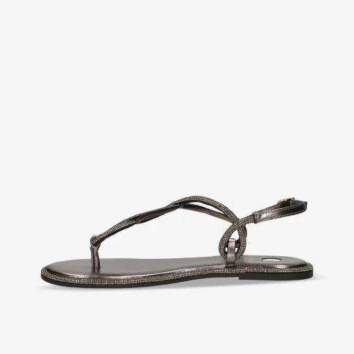 la strada ​ Damen Zehentrenner-Damen Sandalen