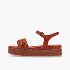 MARCO TOZZI ​ Damen Plateausandale-Damen Sandalen