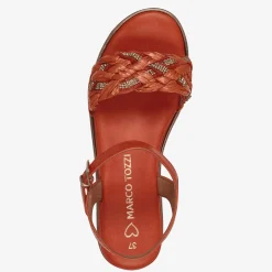 MARCO TOZZI ​ Damen Plateausandale-Damen Sandalen