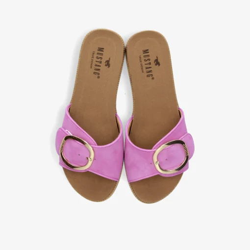 MUSTANG Damen Pantoletten-Damen Sandalen