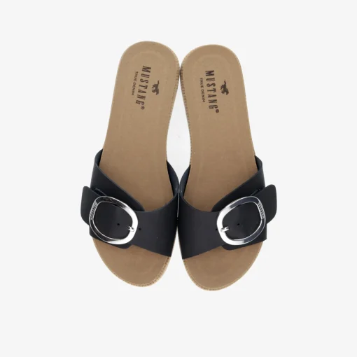 MUSTANG Damen Pantoletten-Damen Sandalen