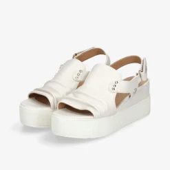 MUSTANG Damen Plateausandalen-Damen Sandalen