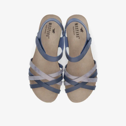 MUSTANG Damen Riemchensandalen-Damen Sandalen | Größen Ab 42