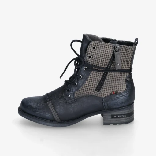 MUSTANG ​ Damen Schnürstiefelette-Damen Stiefeletten