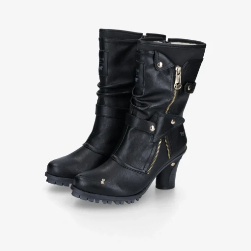 MUSTANG Damen Schnürstiefeletten-Damen Stiefeletten