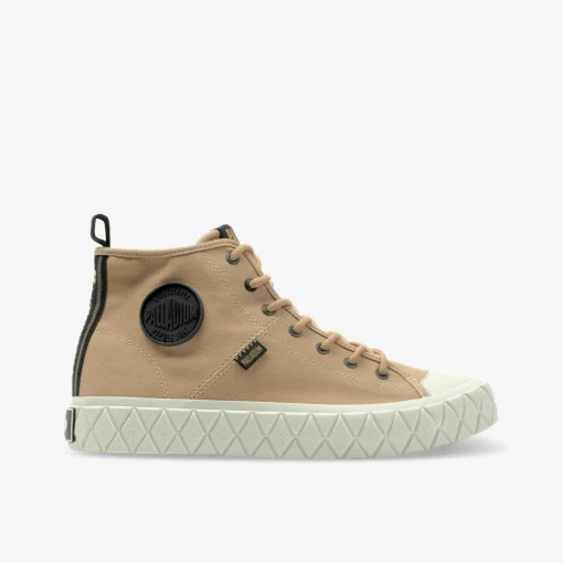 PALLADIUM ​ Palla Ace Mid Herren Leinenschuh-Herren Halbschuhe | Sneaker